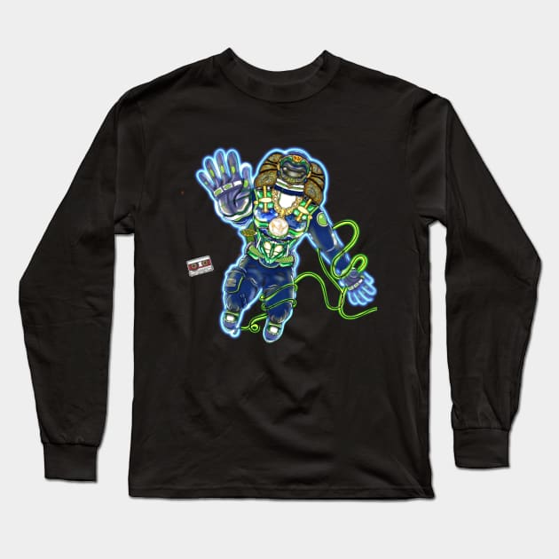 Myles High International SpaceMan Long Sleeve T-Shirt by mylehighinternational